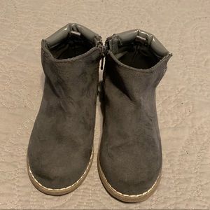 Grey boots size 8